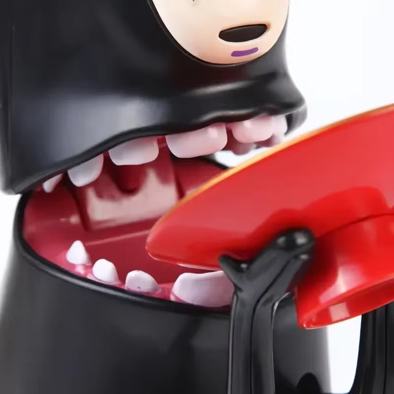 No Face Man Anime Figure Saving Pot Spirited Away Piggy Bank Figurine Automatic Eat Coin Collectible Birthday Gifts for Children