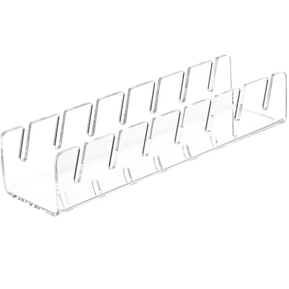 Hot Sale Baseball Cap Racks Stackable Rectangular Acrylic Hat Organizer Stand for Baseball Caps Display and Organizer
