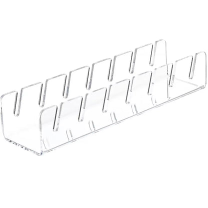 Hot Sale Baseball Cap Racks Stackable Rectangular Acrylic Hat Organizer Stand for Baseball Caps Display and Organizer