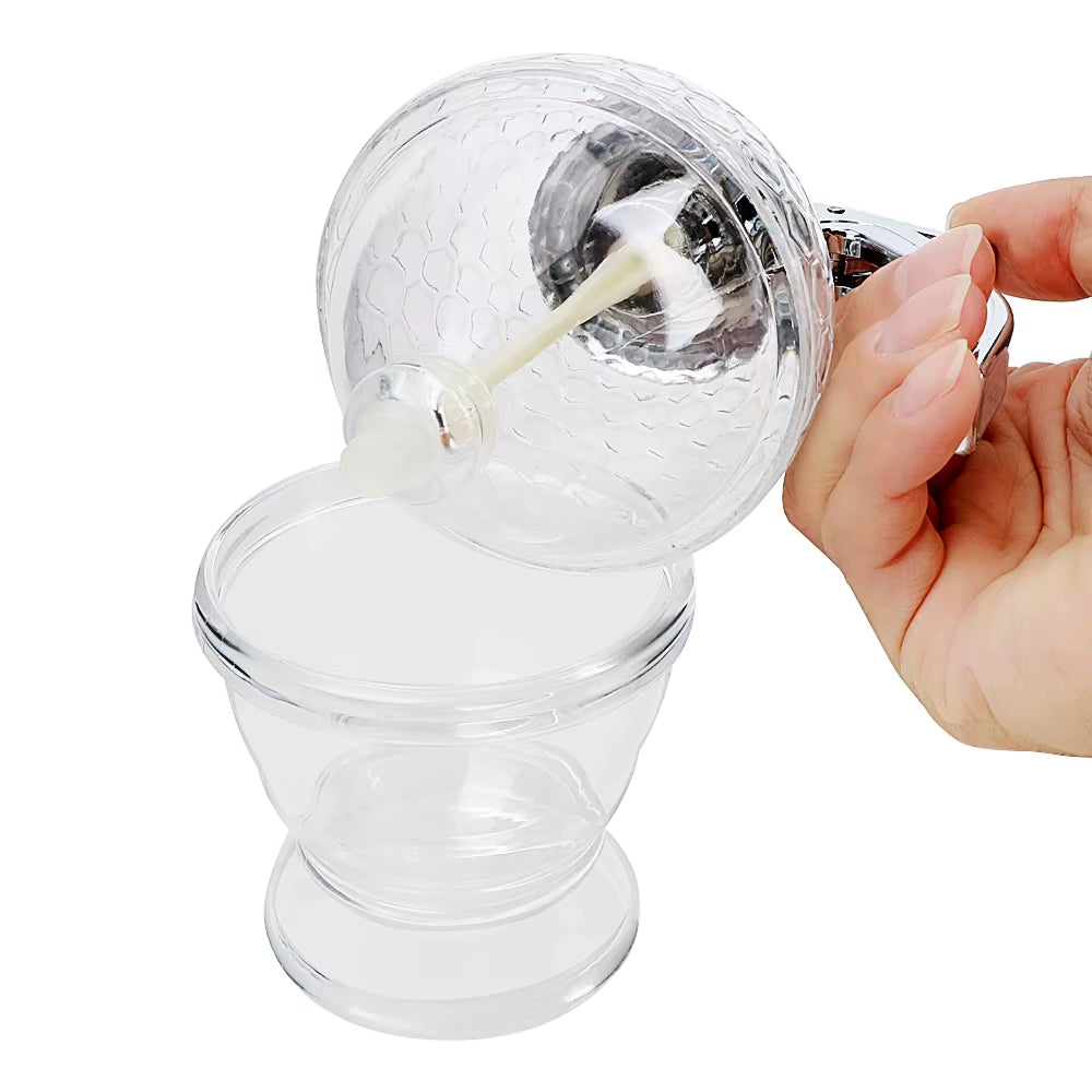 Storage Pot Stand Holder Bee Drip Dispenser Kettle Squeeze Bottle Honey Jar Container